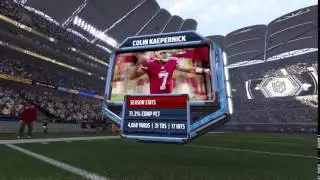 &lsquo;18 WK 17 Kaepernick completed over 70% of his throws
