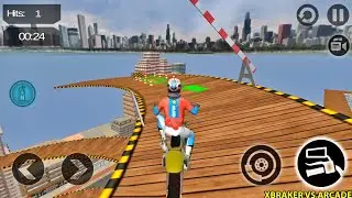 City Bike Stunt Parking Adventure 🚴 Motobike Driving Stunts Simulator Android Gameplay Walkthrough#2
