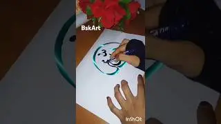 Easy and simple Calligraphy #brush pen #Magical #tredingshorts