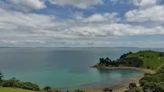 Thames-Coromandel coast road, New Zealand.