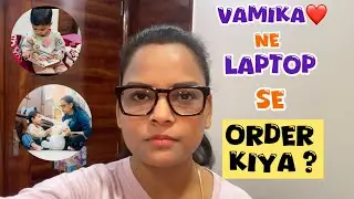 Aaj Vamika Ne Mere Liye Online Order Kiya || nisha bhanwra vlogs
