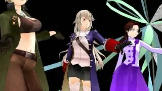 [MMD Hetalia] The Oppai Song ft.Nyotalia Austria Germany Prussia.avi