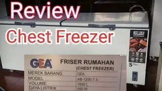 #333 Review Chest Freezer GEA AB-1200 T-X