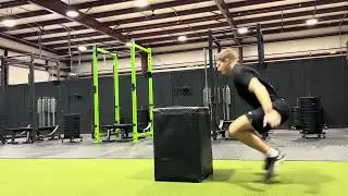 Kneeling Pop Up + Box Jump