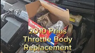 Замена дроссельной заслонки Prius Gen 3 2010 года