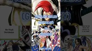 Garling vs Warlords || #whoisstrongest #onepiece #shorts #garling #mihawk #blackbeard