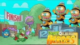 A Fight To The Finish Line - Zombie Mission 6 Final | Plants vs. Zombies Heroes