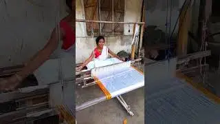 Traditional gamcha making of assam #shorts #assam please subscribe our channel ❤️
