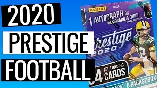 2020 PRESTIGE FOOTBALL BLASTER BOX OPENING! [LAMAR JACKSON PATCH PULLED!]