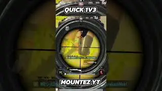 QUICK 1V3 IN BGMI NEW MODE   ✅✅