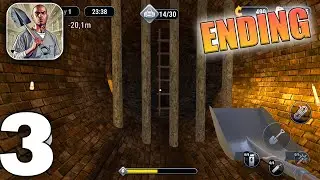 Prison Escape Simulator 3D Gameplay Walkthrough Part 3 & Ending (iOS, Android)