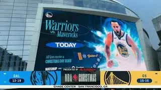 NBA Christmas on ESPN/ABC intro | DAL@GS | 12/25/2025