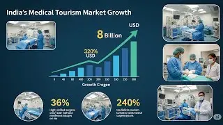 8 Billion Market Growth in India in Medical Tourism Review #medcaretrust #medicaltourism #india