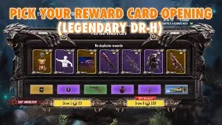 Pick Your Reward Card Opening (Legendary DR-H) - COD Mobile