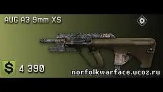 Обзор на (AUG A3 9mm XS)