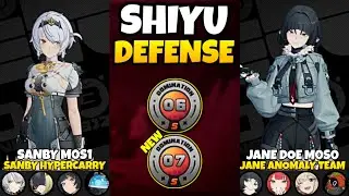NEW Shiyu Defense Critical Node Stage 6-7 S Rank Sanby & Jane Doe | Zenless Zone Zero