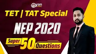 TET-TAT Special | NEP 2020 | Super 50 Questions | Arman Sir | 21-01-2026 | 8:30 pm