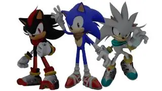 Sonic Boom Tribute (Sonic, Shadow, Silver)