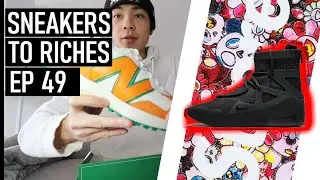 Ep 49 - Supreme Murakami Box Logo & Nike Fear of God LIVE COP! - Reselling Vlog SNEAKERS TO RICHES