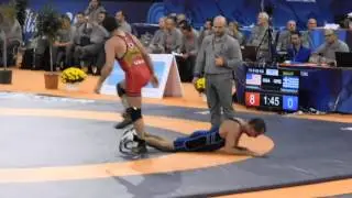John Hanrahan, USA vs Greece UWW Veteran World Championships
