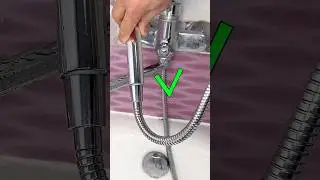 Старый сантехник поделился этим секретом! Как починить протекающий шланг для душа!
