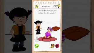 Brain Test 4 ур142 #игры #shorts #games #моменты #moments #головоломки #puzzle #braintest