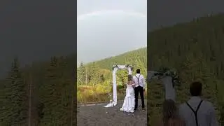&ldquo;A Colorado wedding with a fairytale twist 🌈✨ #weddingmagic #bestweddingever