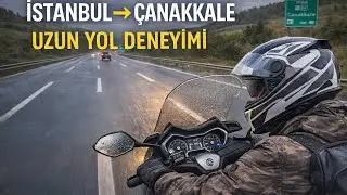 XMAX 250 ile Yağmurda Uzun Yol | İstanbul &rarr; &Ccedil;anakkale (Art&ccedil;ılı S&uuml;r&uuml;ş)