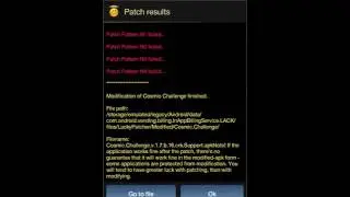Cosmic challenges hack