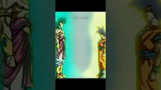 Goku Meets Broly For The First Time | Dragon Ball Z #shorts