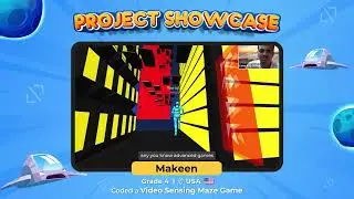 #Projectshowcase - Makeen, Grade 4, USA | Camp K12 Coding Student