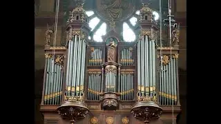 Rheinberger - Orgel Sonate 10 h-moll - Sauer orgel - St. Nicolaaskerk Amsterdam - Cor van Wageningen