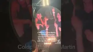 Coldplay's Chris Martin accidentally exposes astronomer CEO Andy Byron having an affair