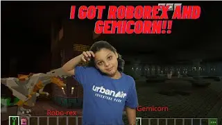 I Got The Robo-Rex and Gemicorn in Minecraft Pets HD