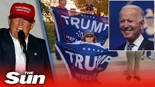 Watch live: Trump supporters hold MAGA march questioning US election result