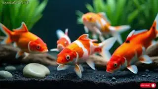 Tropical Aquarium Ambience | Relaxing Water Flow & Beautiful Fish in HD for Calm Focus & Sleep