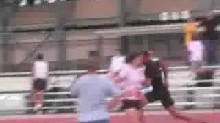 47.8  4x400 open leg CHRIS HIGH