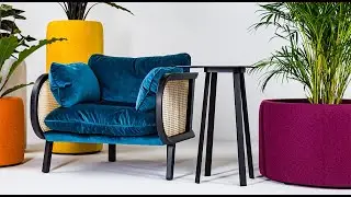 BuzziPlanter: A collection of acoustic planter partitions by BuzziSpace from Belgium