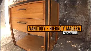 Mueble Vanitory - Hierro y Madera