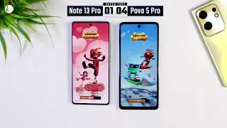 Redmi Note 13 Pro VS Tecno Pova 5 Pro 5G Speed Test