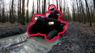 Koronawirus vs Polaris Sportsman 500! MUD! MOTODUCK!