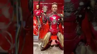 Hot Toys Ironman Mark MK 85 Battle Damaged Marvel Avengers Figure Showcase! #shorts #marvel #ironman