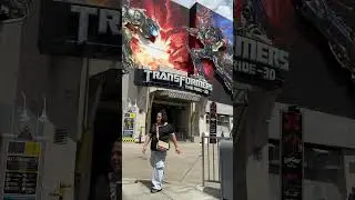 Transformers The Ride - 3D at Universal Studios Hollywood ￼September 2025￼#universalstudioshollywood