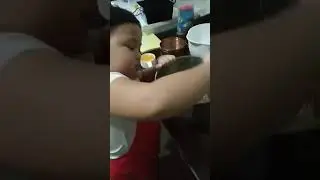 Chloe's 2nd day baking with her Ninang Chef Sockie ❤️❤️❤️