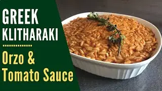 ORZO IN TOMATO SAUCE | Klitharaki | Greek Pasta