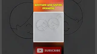 Brother And Sister Drawing #shorts #art