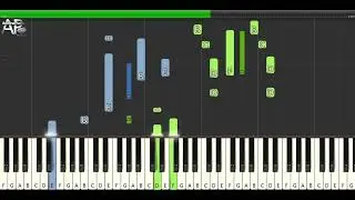 Barry Manilow - When October Goes | Adelina Piano synthesia tutorial