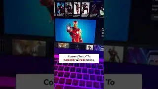Convert text to celebrity voice... #shorts #shortvideo #shortsvideo