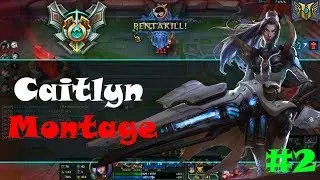 Caitlyn Montage 2 - Best Of Caitlyn 2017 | League Of Legends Mid