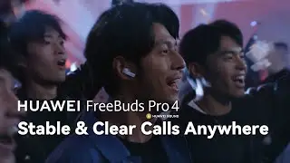 HUAWEI FreeBuds Pro 4 - Stable & Clear Calls Anywhere